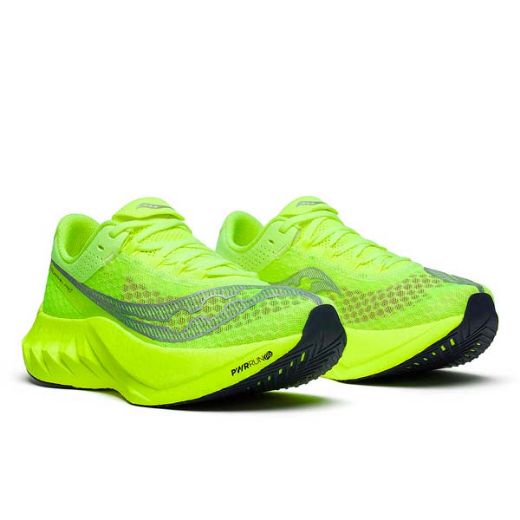 Saucony Endorphin Pro 4 Womens (Citron/Silver Jaune Pastel)