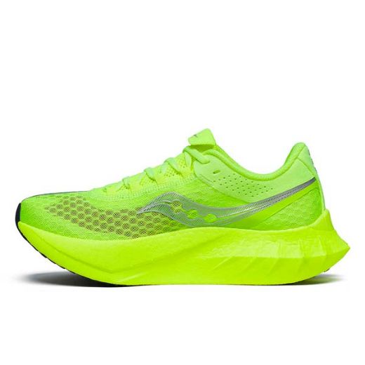 Saucony Endorphin Pro 4 Womens (Citron/Silver Jaune Pastel)