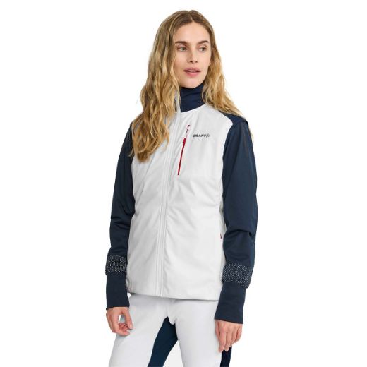 Craft Nor Adv Nordic Training Vest Women (White/Blaze)