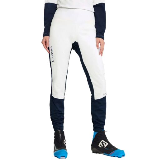 Craft Nor Adv Nordic Race Warm Tights Women (White/Blaze)