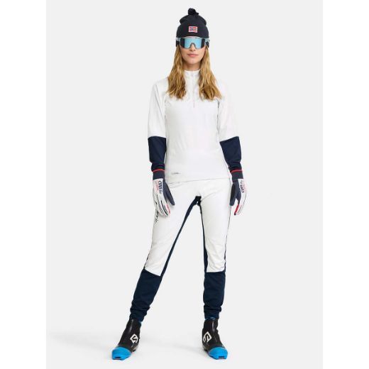 Craft Nor Adv Nordic Race Warm Tights Women (White/Blaze)