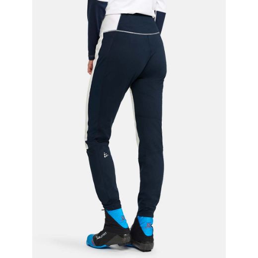 Craft Nor Adv Nordic Race Warm Tights Women (White/Blaze)
