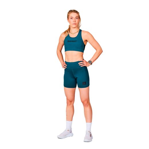 Saysky Combat+ Short Tights 7 Women (Blue)