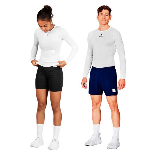Saysky Mesh Base Layer Long Sleeve Unisex (White)