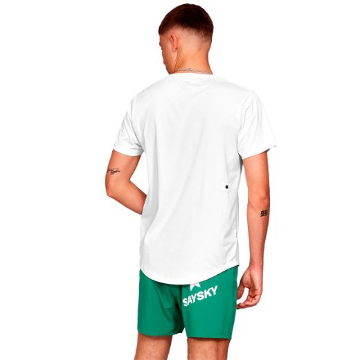Saysky Clean Combat Deltapeak T-Shirt Men (White)