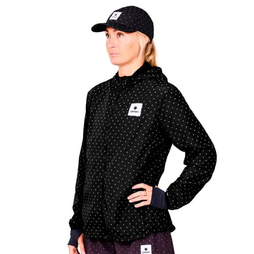 Saysky Reflective Polka Blaze Jacket Women (Black AOP)