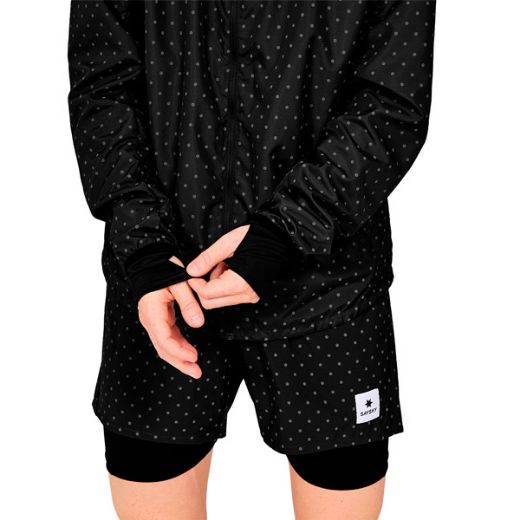 Saysky Reflective Polka Blaze Jacket Women (Black AOP)
