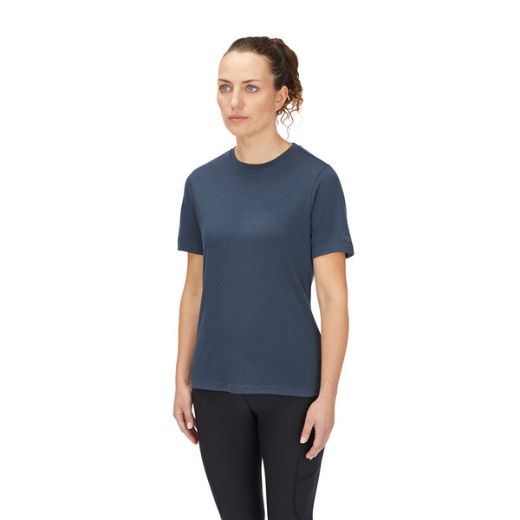 Rab Crimp Logo Tee Wmns (Tempest Blue)