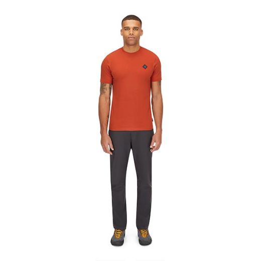 Rab Basecamp Logo Badge Tee (Red Clay)