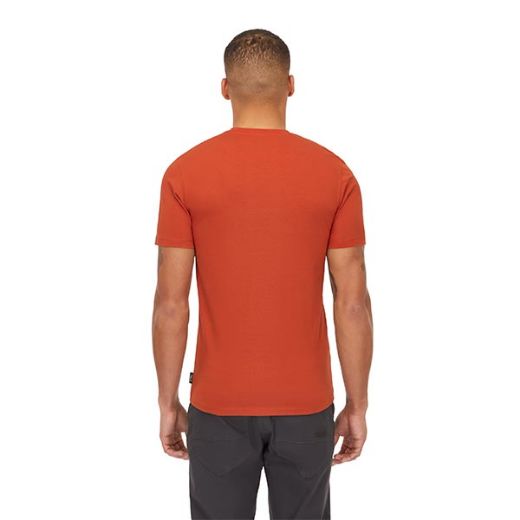 Rab Basecamp Logo Badge Tee (Red Clay)