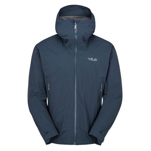 Rab Downpour Light Jacket (Tempest Blue)