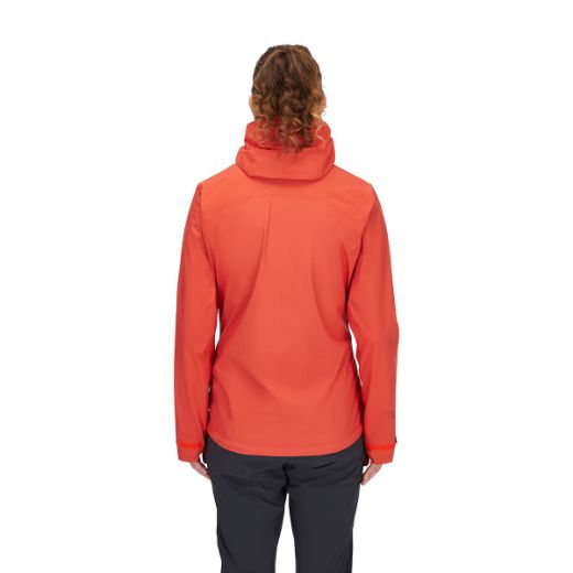 Rab Downpour Light Jacket Wmns (Red Grapefruit)