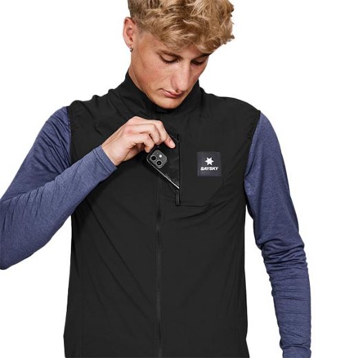 Saysky Clean Pace Vest Unisex (Black)