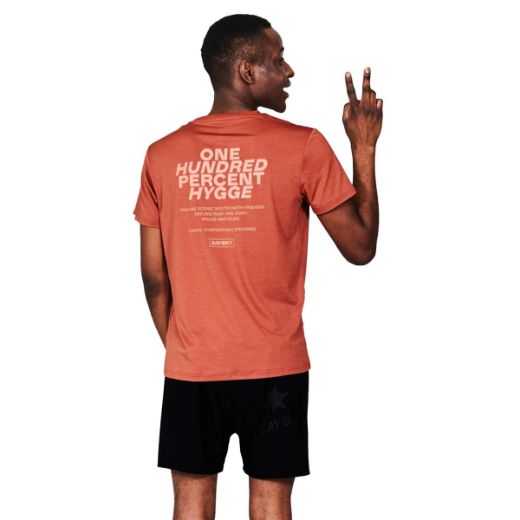 Saysky Statement Pace T-Shirt (Red Melange)