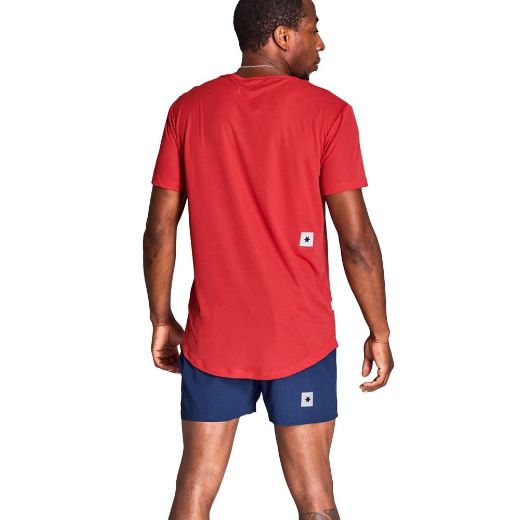 Saysky Reactive Flow T-Shirt (Red AOP)