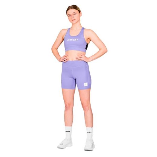 Saysky Combat+ Short Tights 7 Women (Purple)