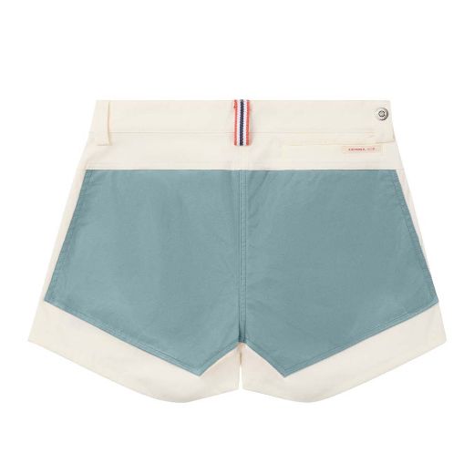 Amundsen Sports 5incher Field Shorts Womens (Offwhite/Stormy Blue)