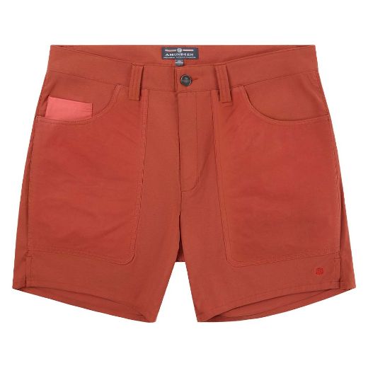 Amundsen Sports 7incher Field Shorts Men (Terra Red)