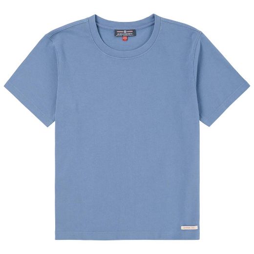 Amundsen Sports Oslo Tee Womens (Denim Blue)