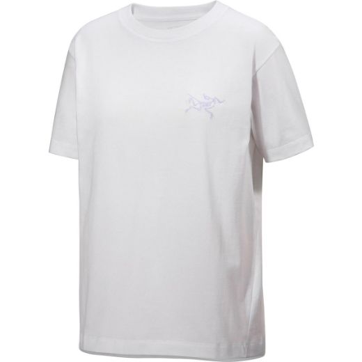 ArcTeryx Kragg Cotton Little Bird Crew SS Women (White Light/White)