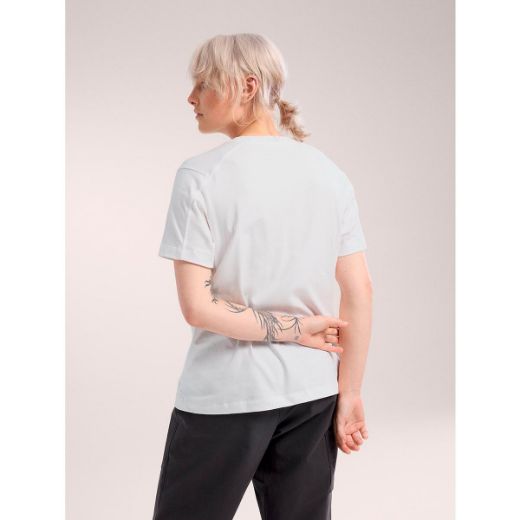 ArcTeryx Kragg Cotton Little Bird Crew SS Women (White Light/White)