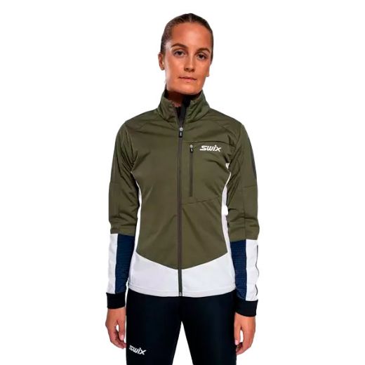 Swix Dynamic Jacket Women (Olive/Bright White)
