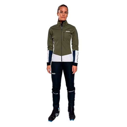 Swix Dynamic Jacket Women (Olive/Bright White)