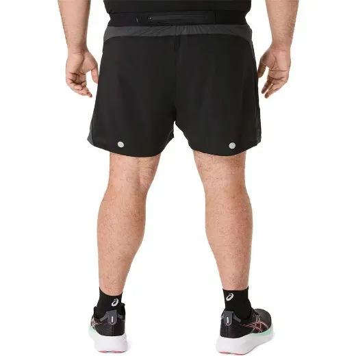 Bilde av Asics Road 5inc Shorts Men (Performance Black/Graphite Grey), M