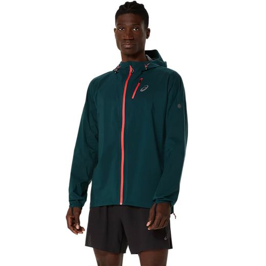 Bilde av Asics Fujitrail Elite Waterproof Jacket Men (Saxon Green), L