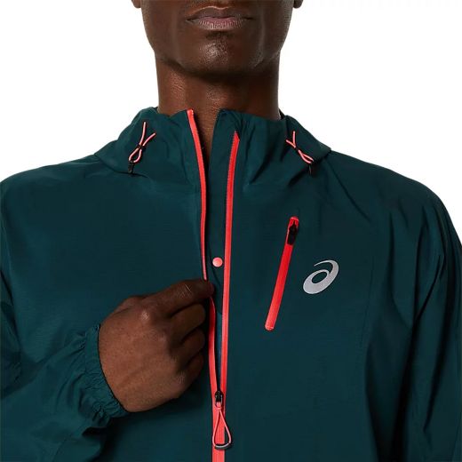 Bilde av Asics Fujitrail Elite Waterproof Jacket Men (Saxon Green), L