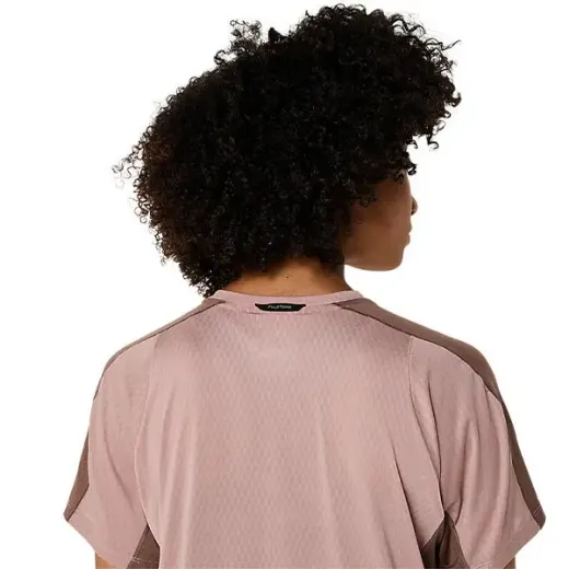 Bilde av Asics Fujitrail Elite SS Top Women (Neutral Pink/Taupe Grey), L