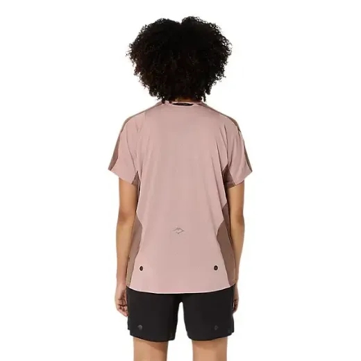 Bilde av Asics Fujitrail Elite SS Top Women (Neutral Pink/Taupe Grey), L
