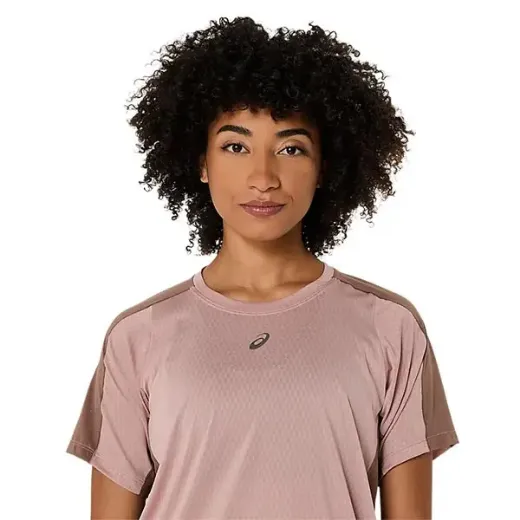 Bilde av Asics Fujitrail Elite SS Top Women (Neutral Pink/Taupe Grey), L