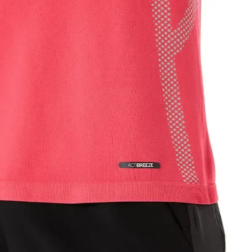 Bilde av Asics Seamless LS Top Men (Coral Reef/Oasis Green), L