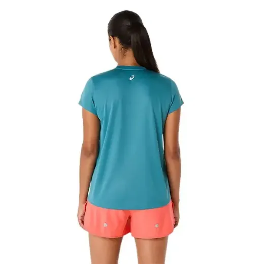 Bilde av Asics Fujitrail Logo SS Top Women (Atlantis Blue), L