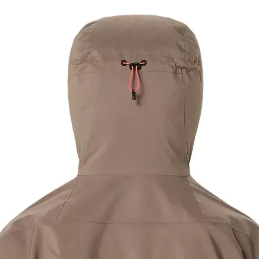 Bilde av Asics Fujitrail Elite Waterproof Jacket Women (Taupe Grey), L
