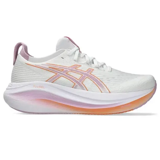 Bilde av Asics Gel Nimbus 27 Women (White/Light Ube), 6