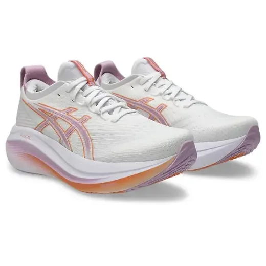 Bilde av Asics Gel Nimbus 27 Women (White/Light Ube), 6
