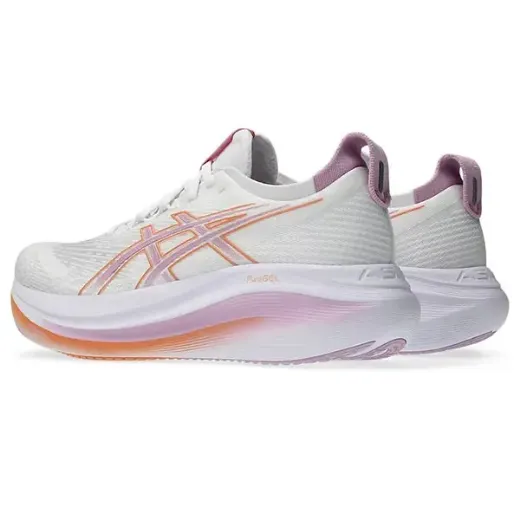 Bilde av Asics Gel Nimbus 27 Women (White/Light Ube), 6