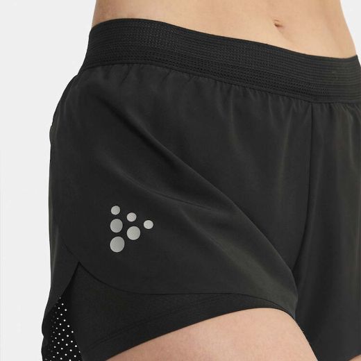 Craft Pro Hypervent Split Shorts 2 Women (Black)