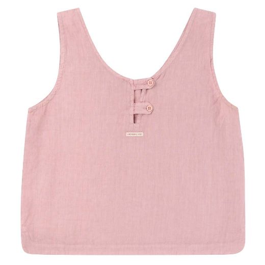 Amundsen Sports Safari Linen Top Womens (Faded Peyone Pink)