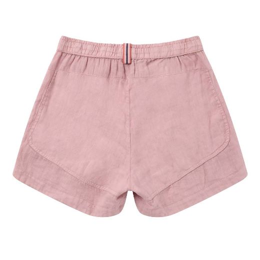 Amundsen Safari Linen Shorts Womens (Faded Peony Pink)
