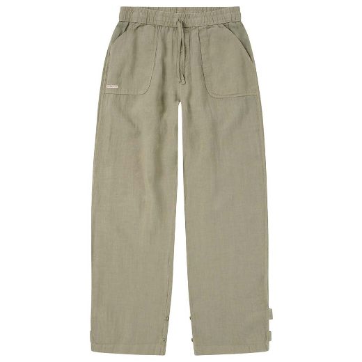 Amundsen Sports Safari Linen Pants Womens (Olive Ash)