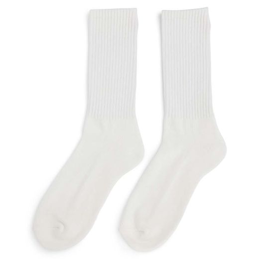 Amundsen Sports Oslo Crew Socks (White/White)