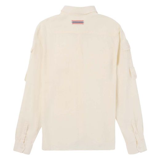 Amundsen Sports Travellers Linen Shirt Mens (White)