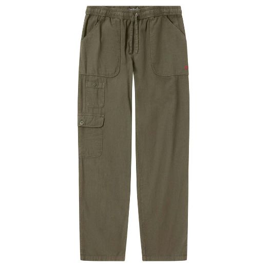 Amundsen Sports Travellers Linen Pants Mens (Olive)