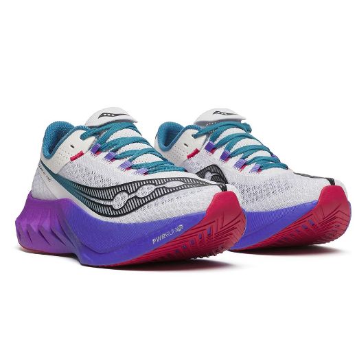 Saucony Endorphin Pro 4 Womens (White/Shadow)