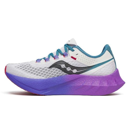 Saucony Endorphin Pro 4 Womens (White/Shadow)
