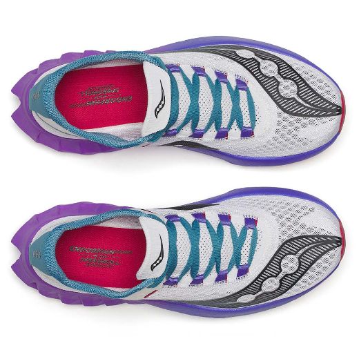 Saucony Endorphin Pro 4 Womens (White/Shadow)