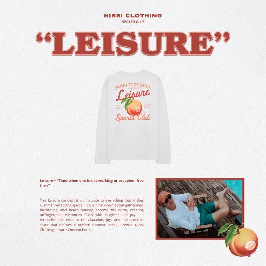 Nibbi Clothing Leisure Peach Long Sleeve 